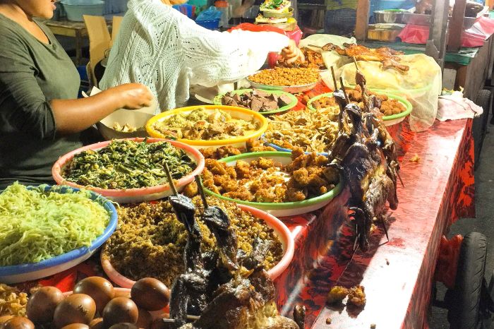 발리의 재래시장 (1)