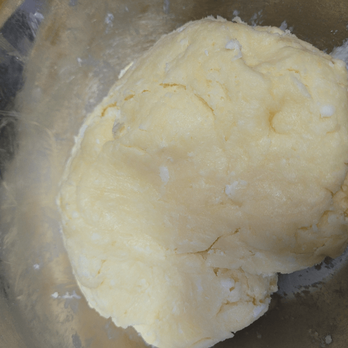 고구마빵-반죽덩어리