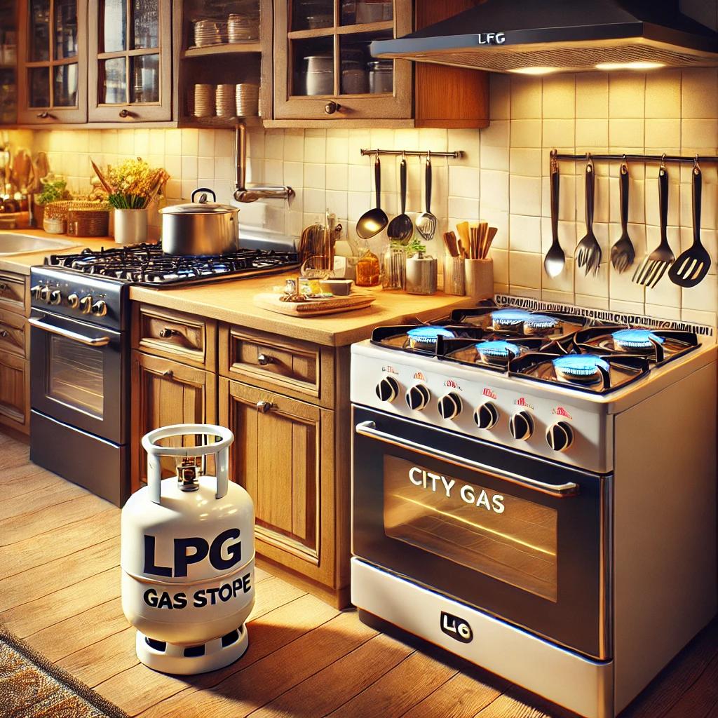 도시가스 lpg 가스렌지