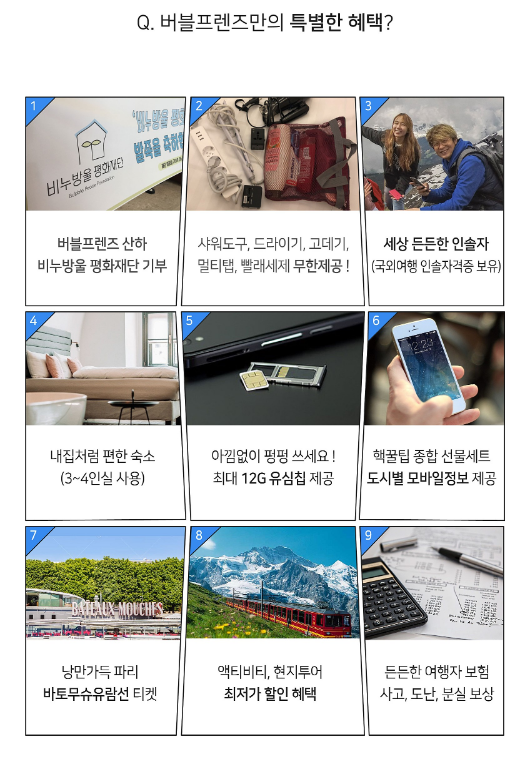 유럽 세미패키지 여행
