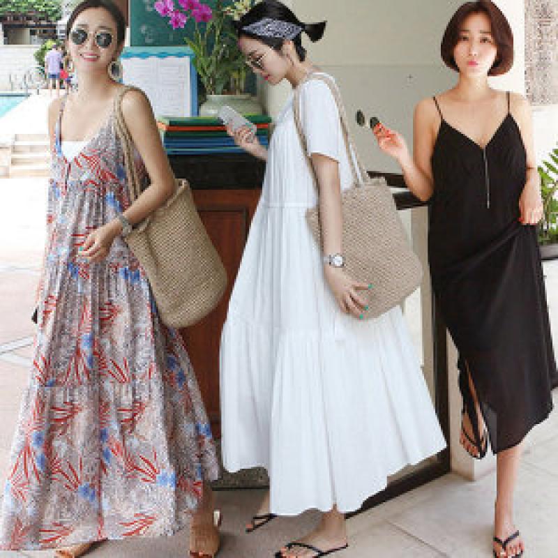갠소 +BEST 비치원피스+ 빅사이즈/바캉스/나시/롱/맥시/여름