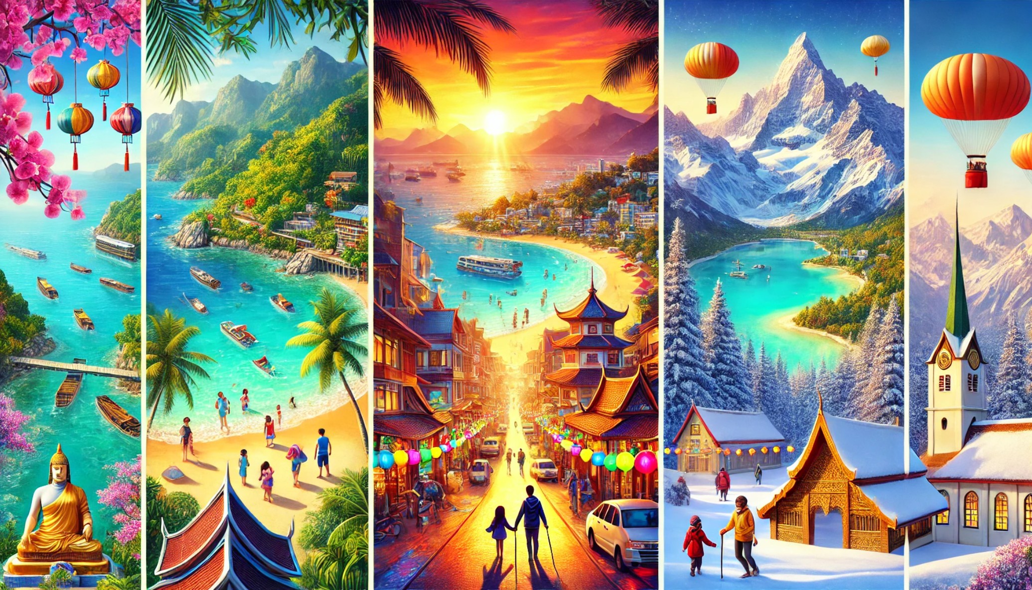 요즘 뜨는 가족여행지