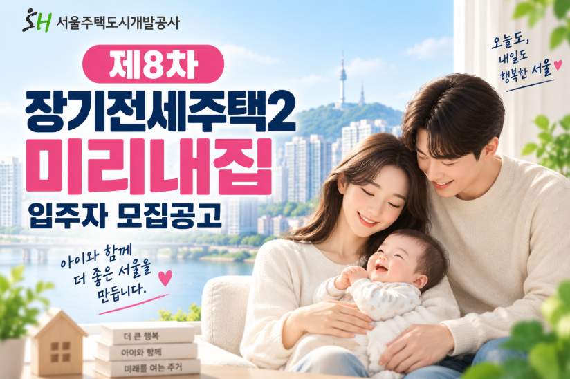 제8차 장기전세주택2 미리내집 모집공고 총정리｜신청자격&middot;소득기준&middot;공급단지&middot;청약일정