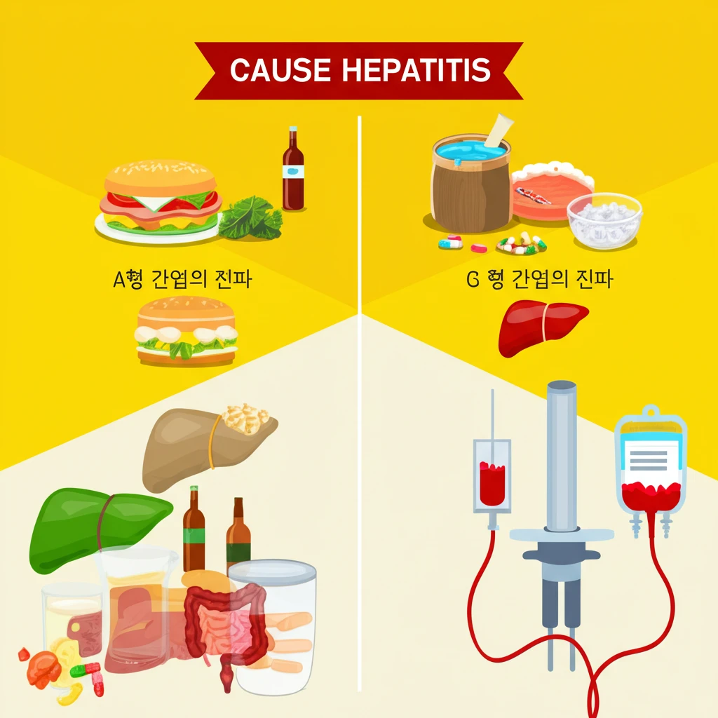 간염 종류별 원인, 증상, 예방 핵심