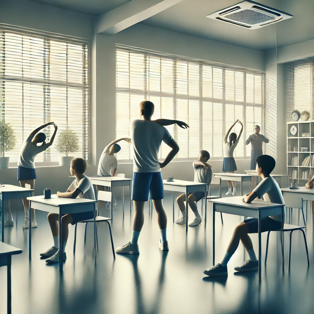 학교에서도 할 수 있는 운동 (쉬는 시간 운동, 책상 스트레칭, 체육 시간 활용법), Exercises you can do at school (recess exercises, desk stretches, how to use PE class)
