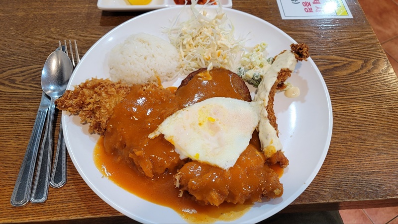 행운돈까스 - 정식