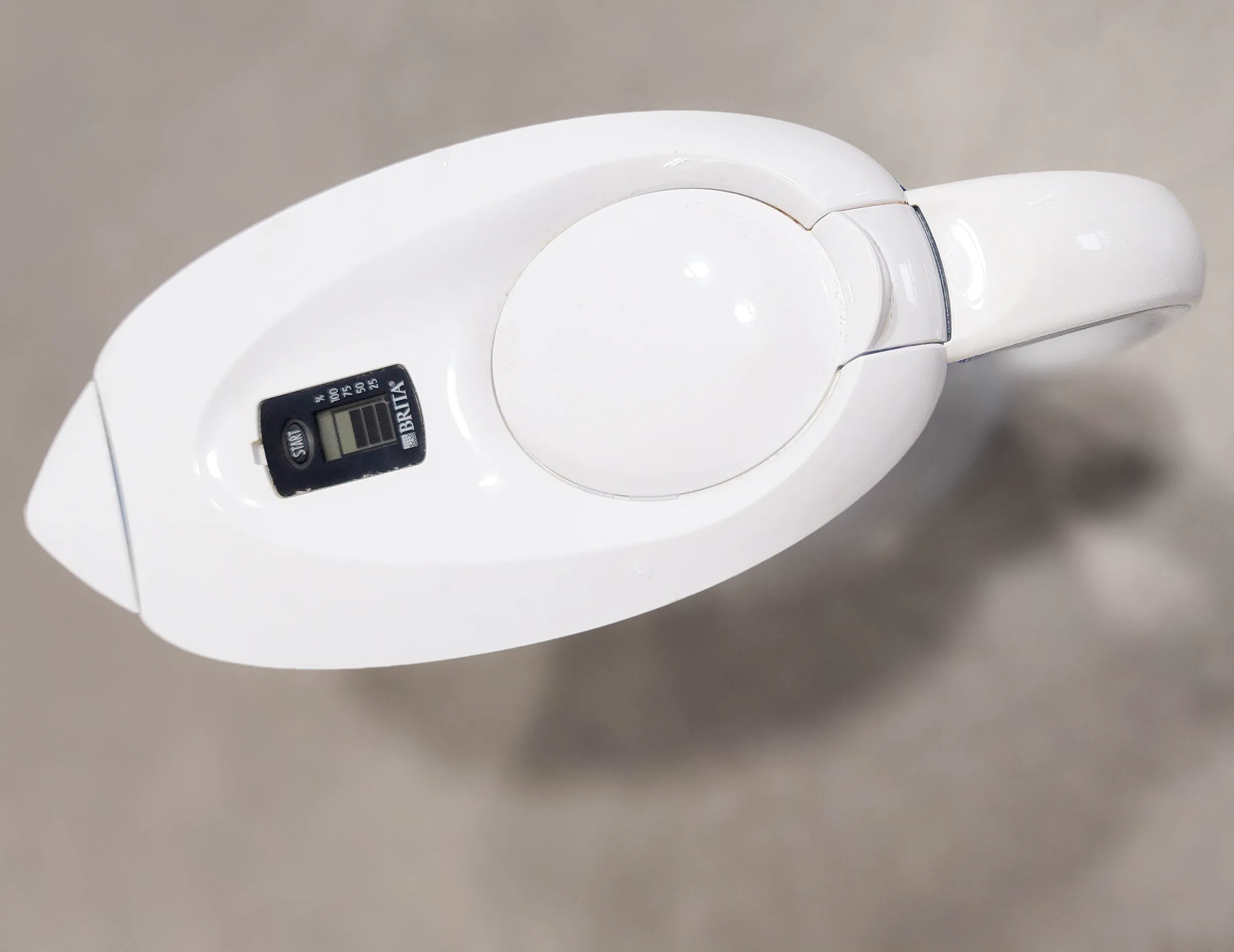 브리타정수기-필터교체주기표시부분