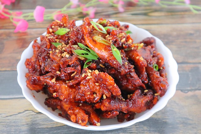 매운 닭발 사진