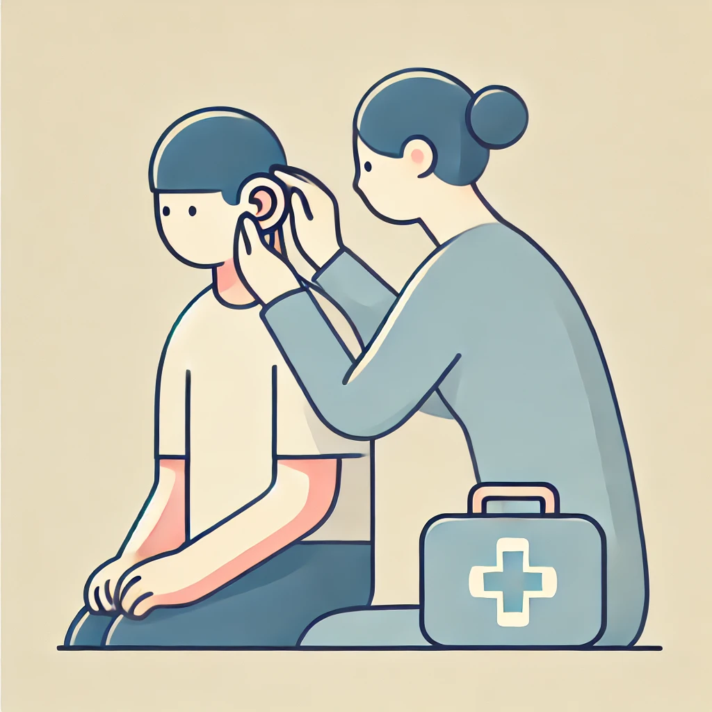 상황별응급처치 - 이물질(귀)