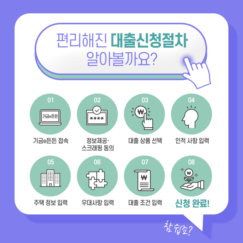 기금 e 든든 버팀목 전세 대출 신청 자격과 조건 조회하고 신청하기