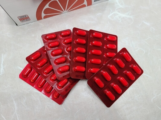 비타민c 정제 사진