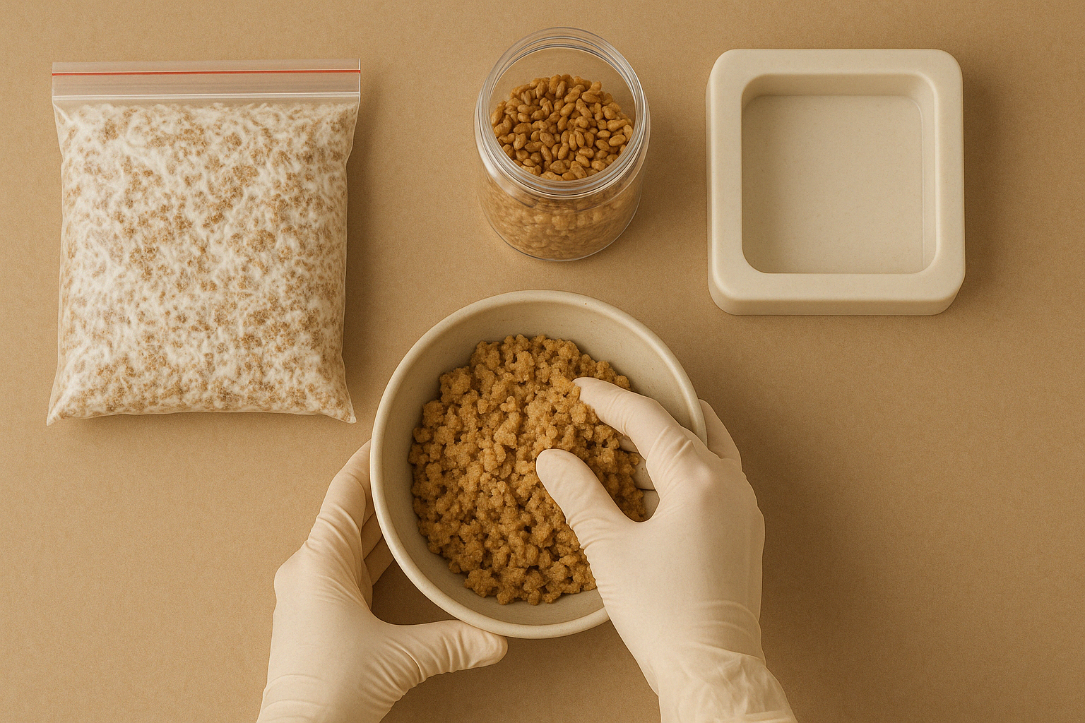 균사체 DIY 키트(Ai 생성이미지)