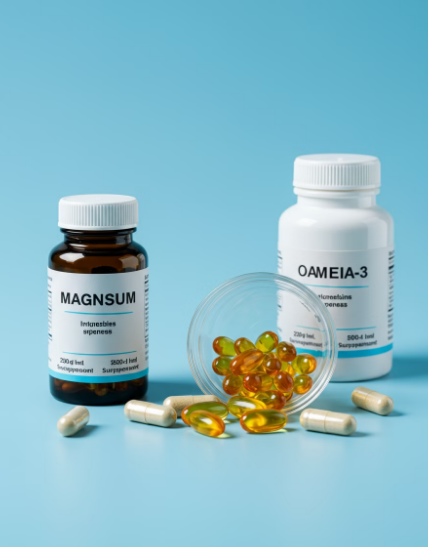 부정맥에 좋은 영양제: 오메가3 마그네슘