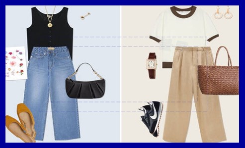 샌들과 매치되는 린넨 와이드 팬츠