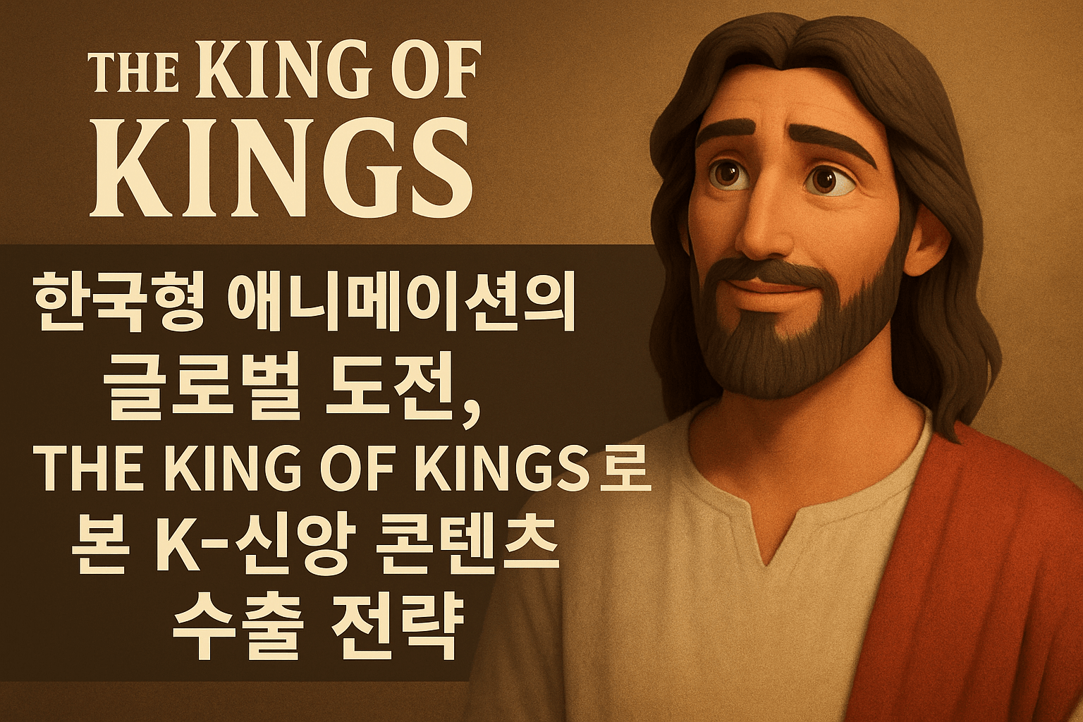 한국형 애니메이션의 글로벌 도전, The King of Kings로 본 K-신앙 콘텐츠 수출 전략