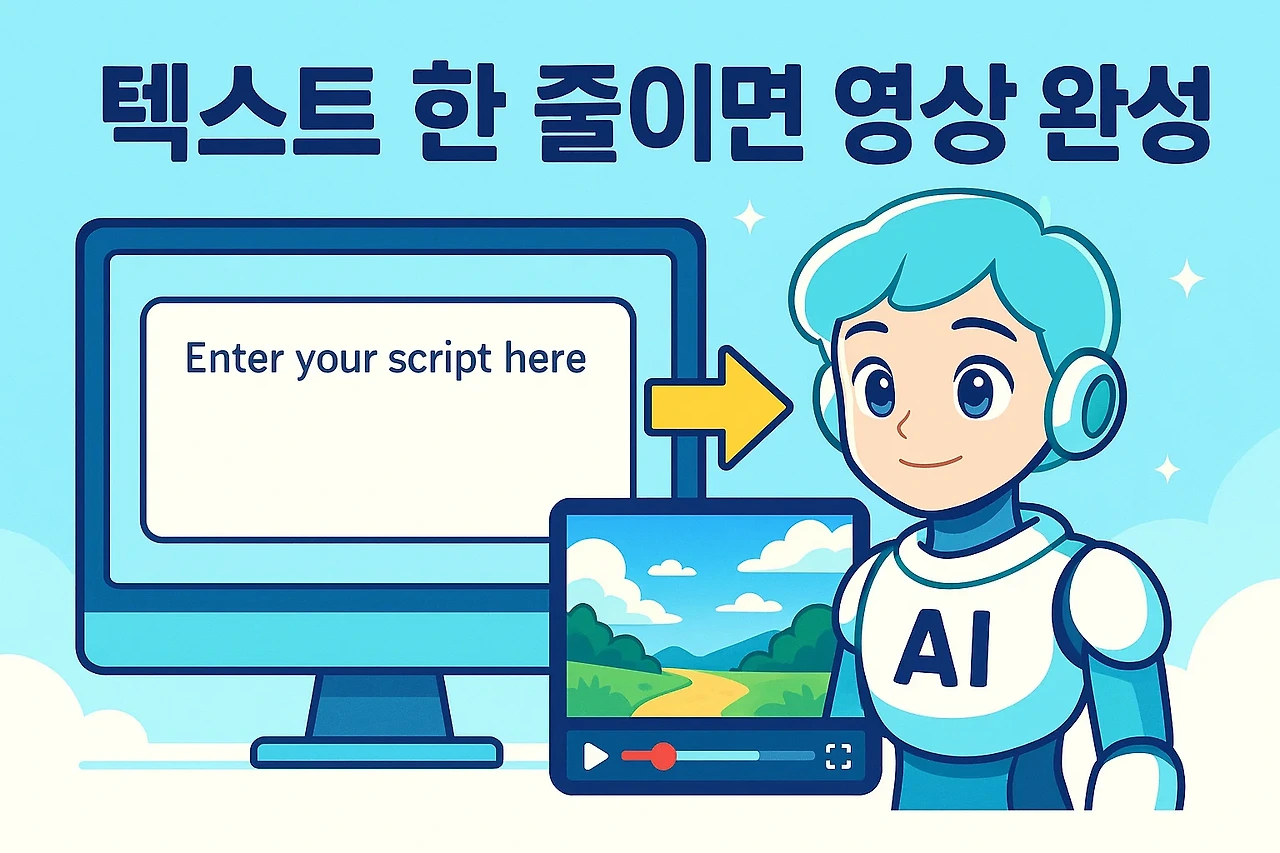텍스트만으로도 전문가 수준의 영상을 만들 수 있는 시대