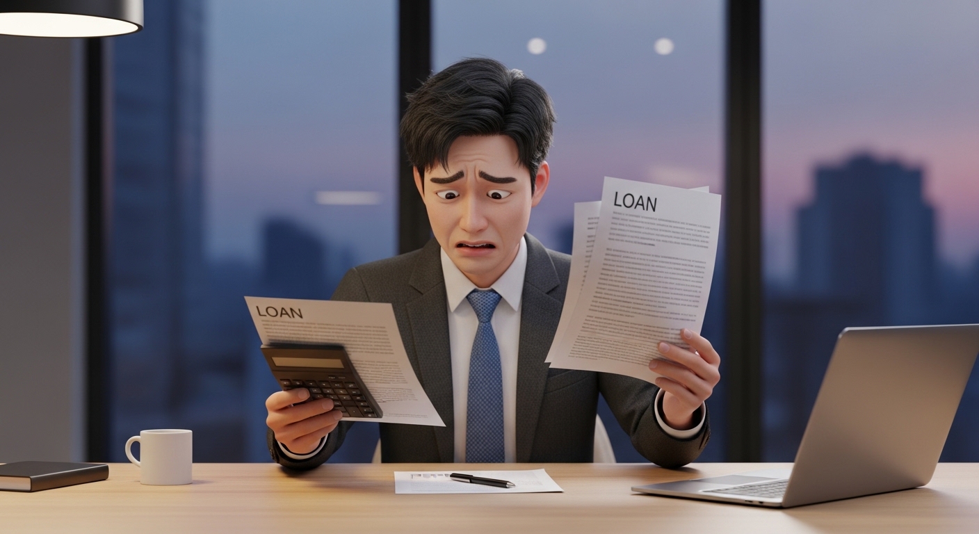 선이자계산, 빚해결