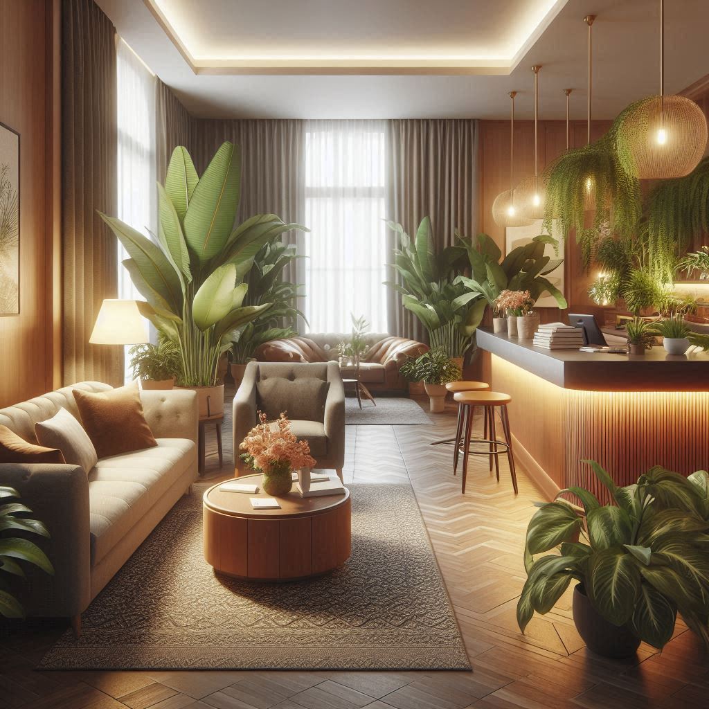 피부,체형관리 샵 배경