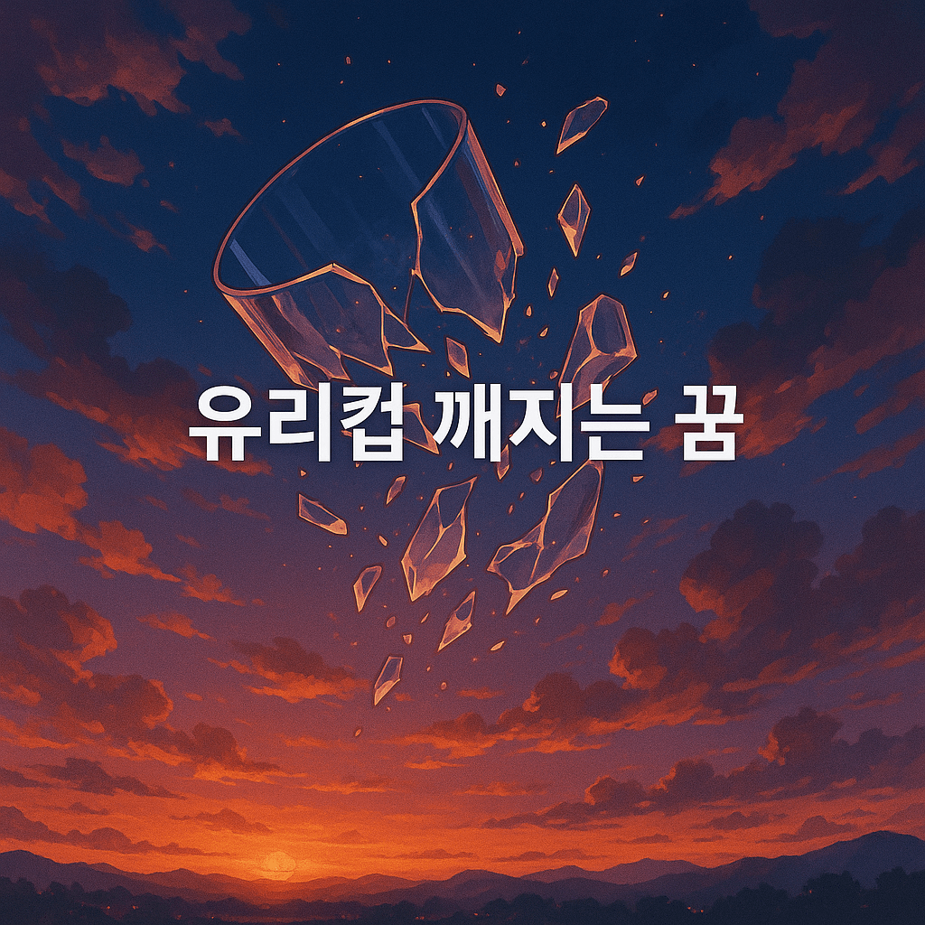 유리컵 깨지는 꿈