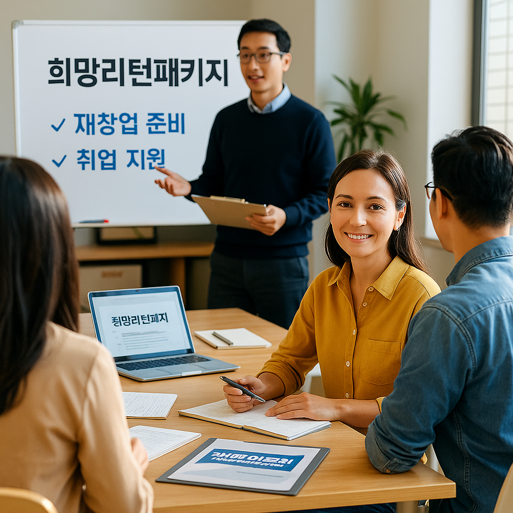 [4편] 폐업도 두렵지 않다! 희망리턴패키지로 새출발 - 점포철거비 400만원부터 재창업자금 2천만원까지 완벽 가이드