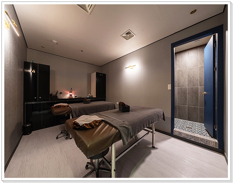 송도마사지 위드더테라피 커플 관리실