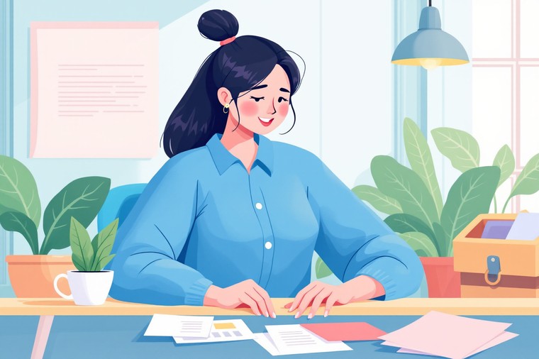 소상공인 가전제품 지원 서류 챙기는 소상공인