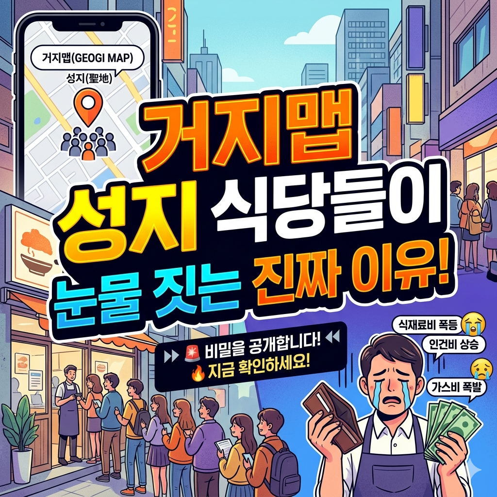 거지맵_성지식당_고충