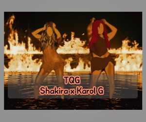 TQG_샤키라x카롤G 뮤직비디오 일부 이미지