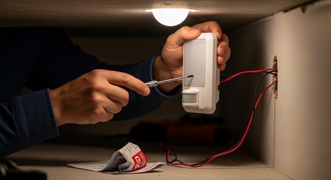 설치 불편 센서등 후기