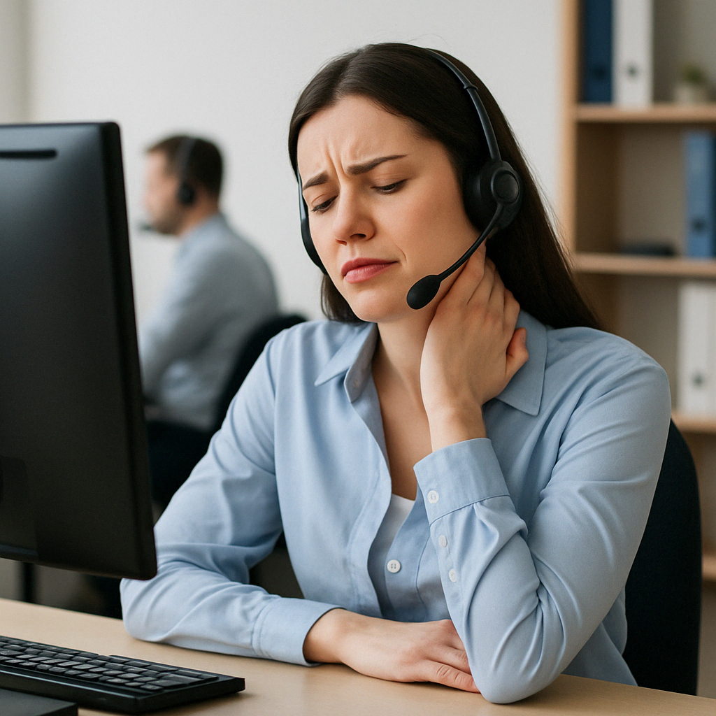 콜센터 직원이 주의해야할 목소리 변화