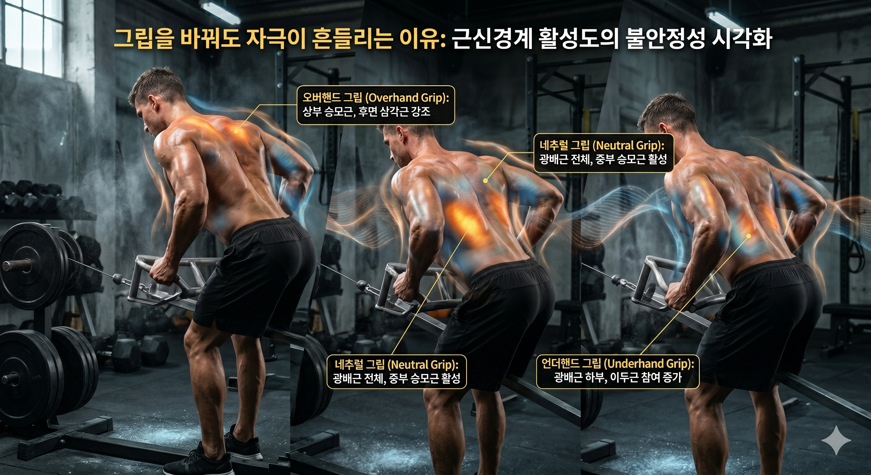 왜 그립을 바꿔도 자극은 계속 흔들리는가