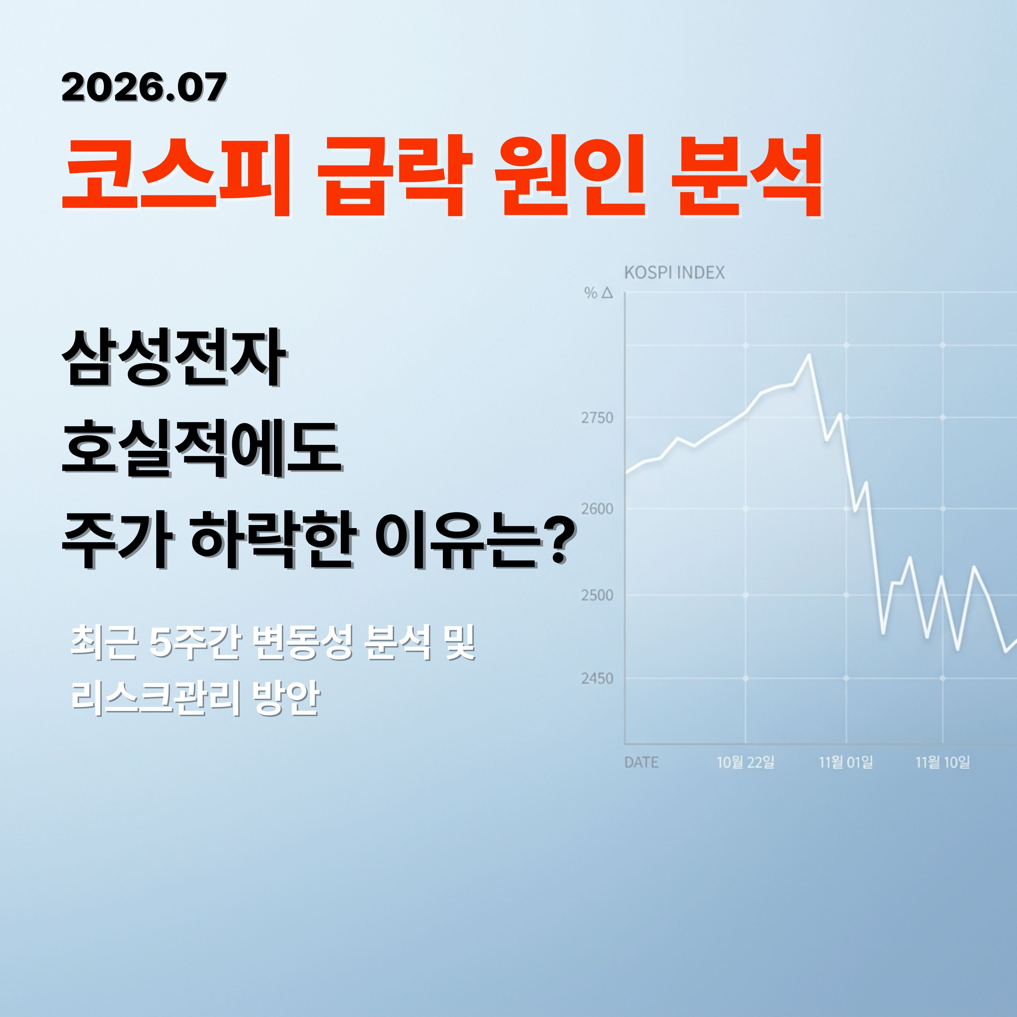 코스피급락