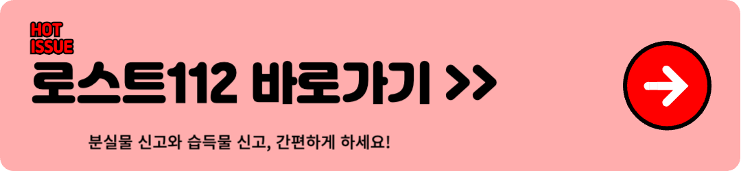 로스트112, lost112, 지하철 분실물 센터, 분실물 찾기