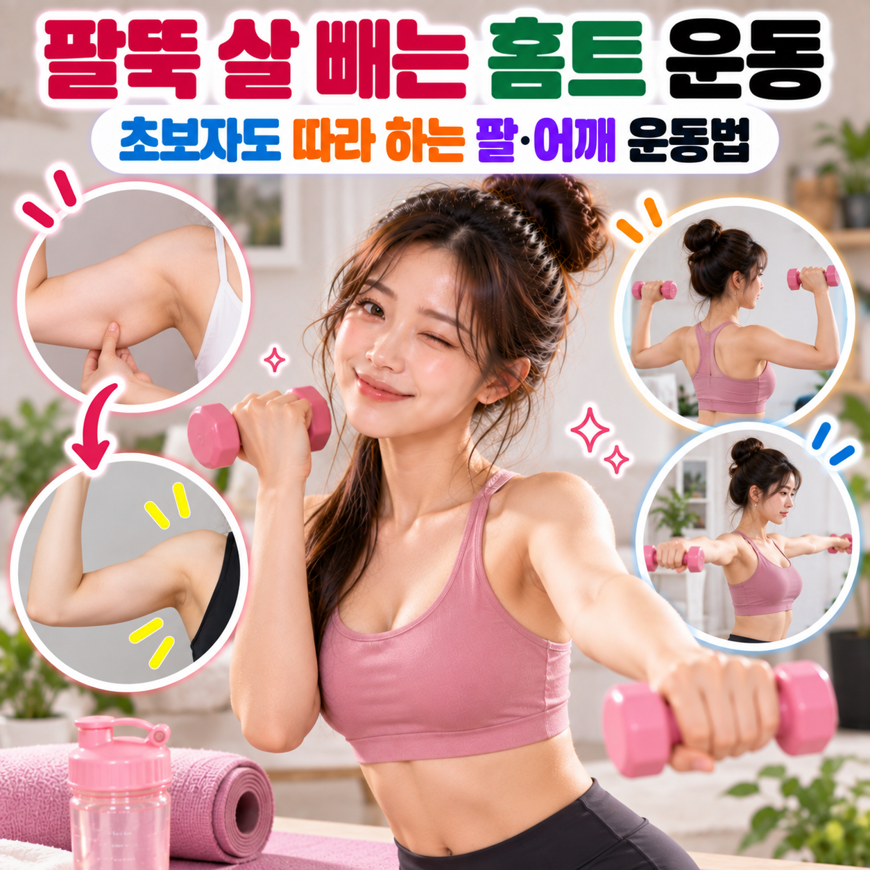 팔뚝 살 빼는 홈트 운동