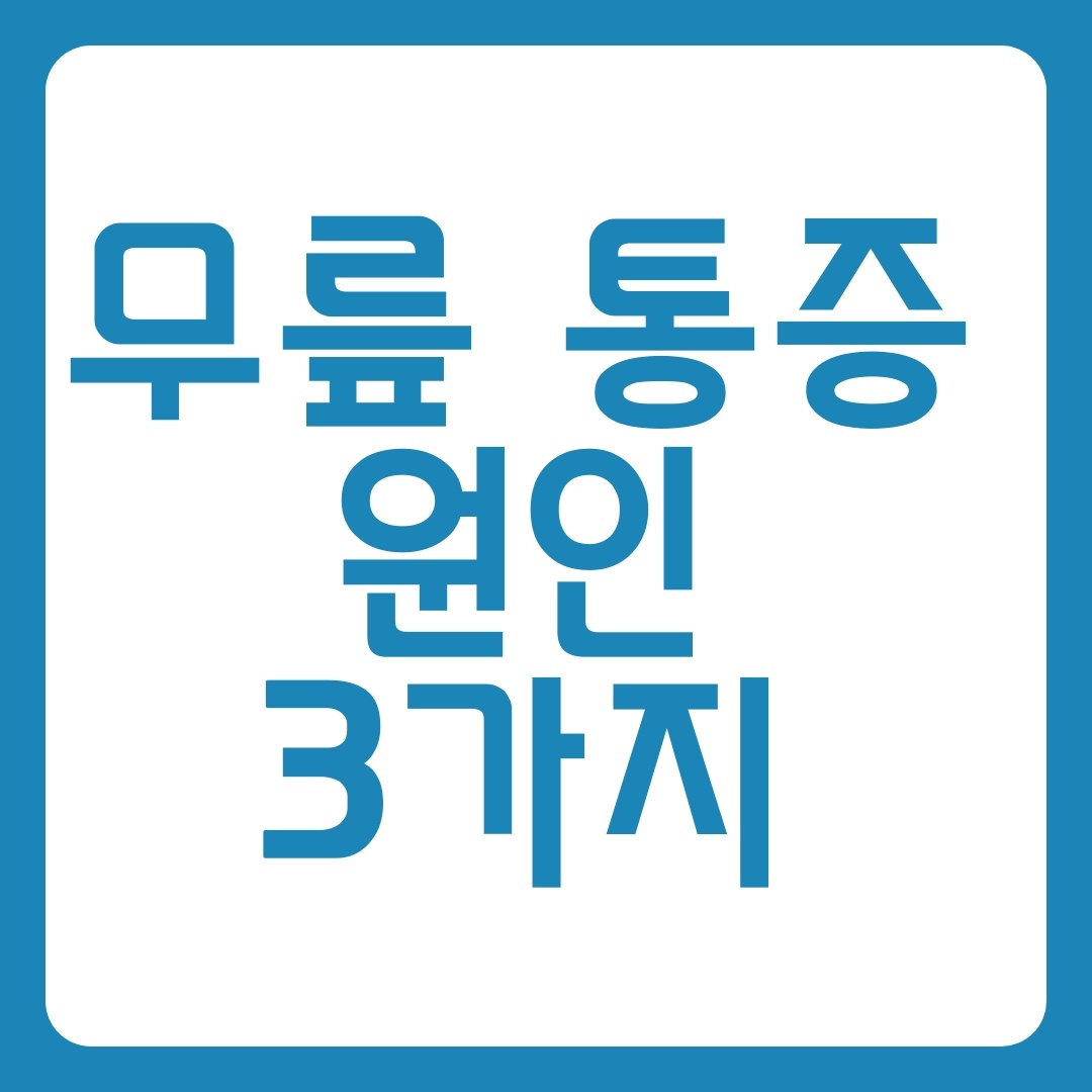 무릎통증_원인