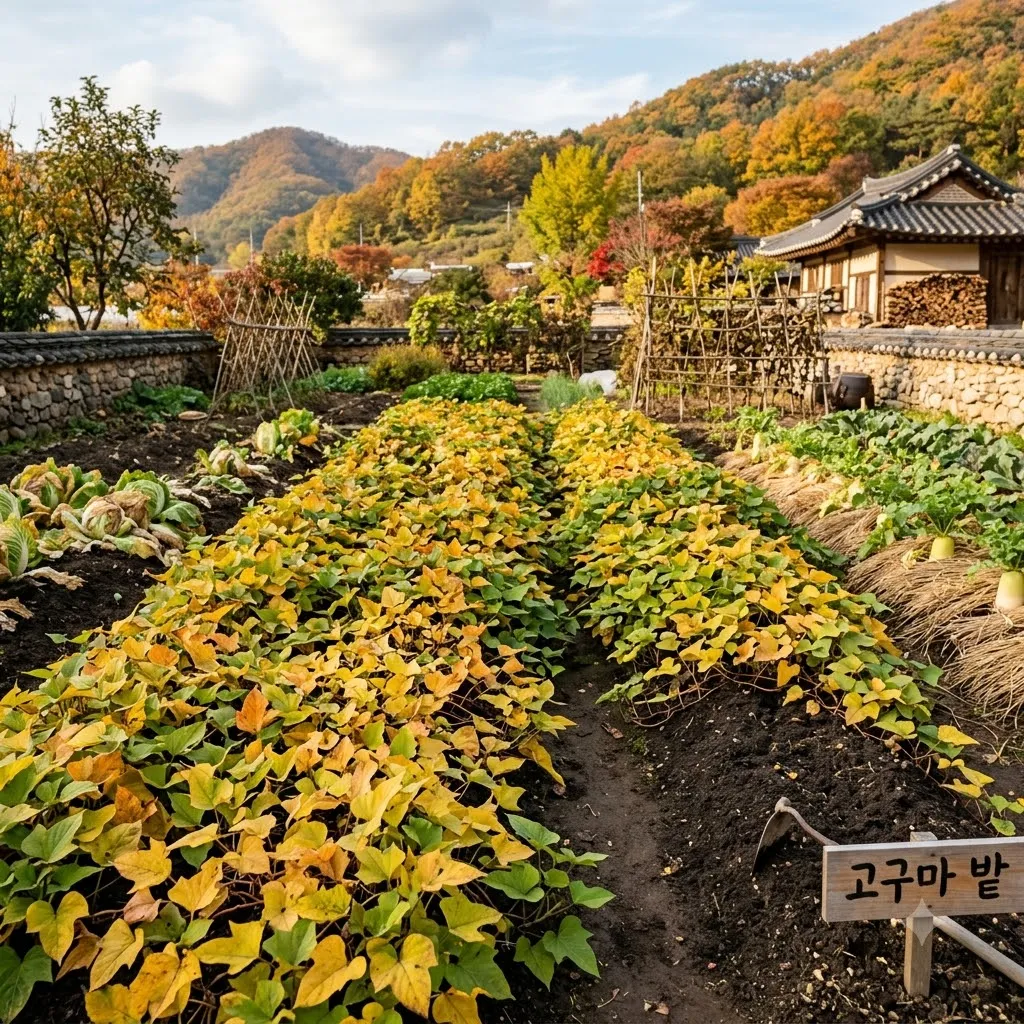 고구마 수확시기 알아보기