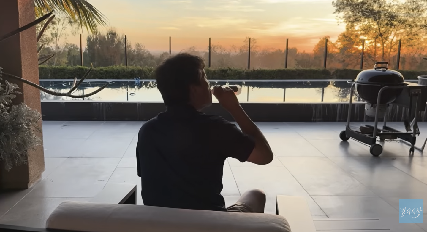 유튜브 채널 '병세세상'에 공개한 김병세의 미국 집