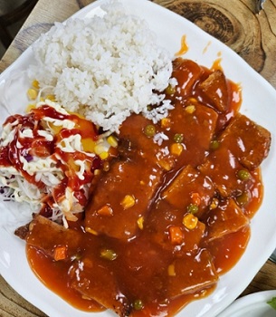 진주회관-돈까스