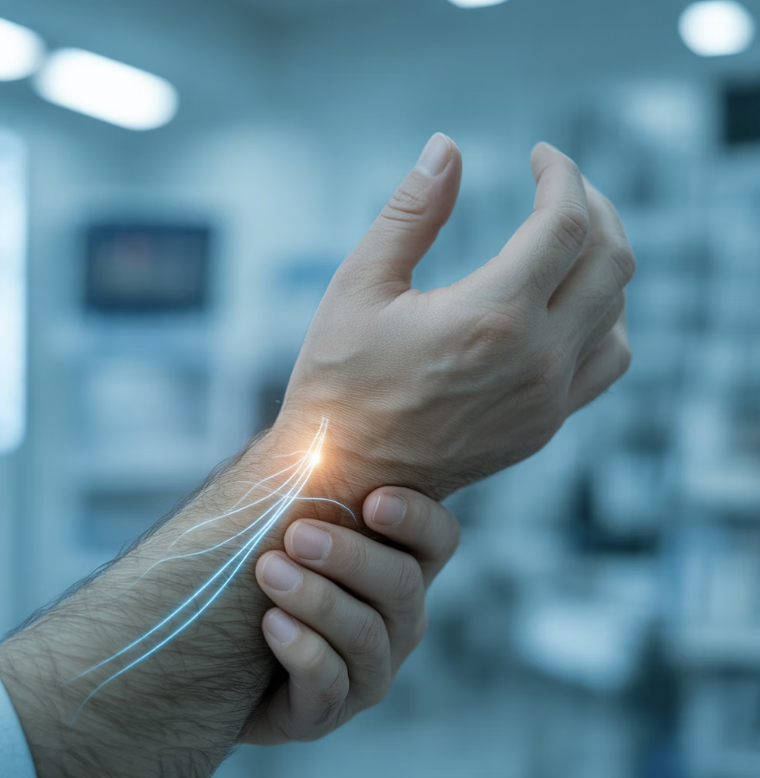 손가락이 저리고 감각이 둔하다면? (손목터널 증후군)