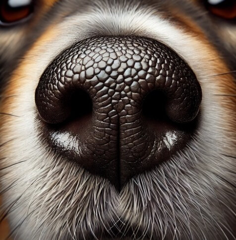 건조한 강아지코