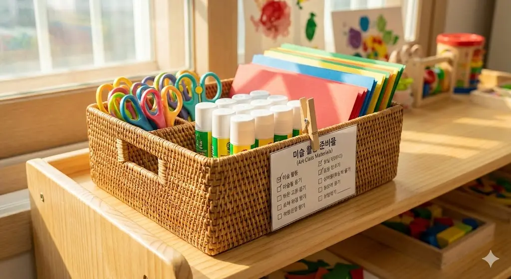 활동별 준비물 체크리스트 자동 생성