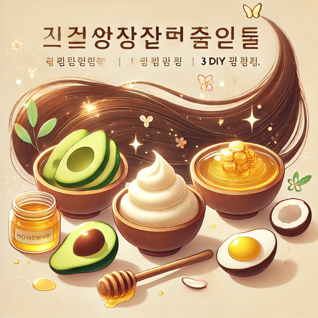 이건 진짜 효과적! 문제없는 머릿결을 위한 3가지 DIY 헤어 마스크