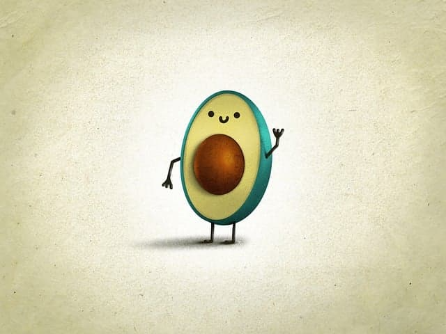 아보카도 오일을 포함한 크림