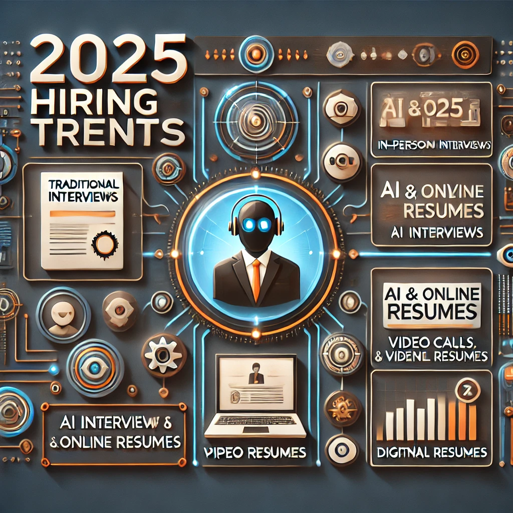 2025년 채용 방식 변화 AI 면접 &amp; 온라인 채용 확대