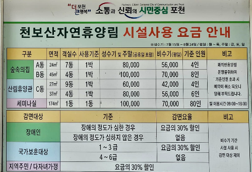 천보산 자연휴양림 &mdash; 포천의 맑은 공기 속에서 즐기는 숲속 힐링 여행