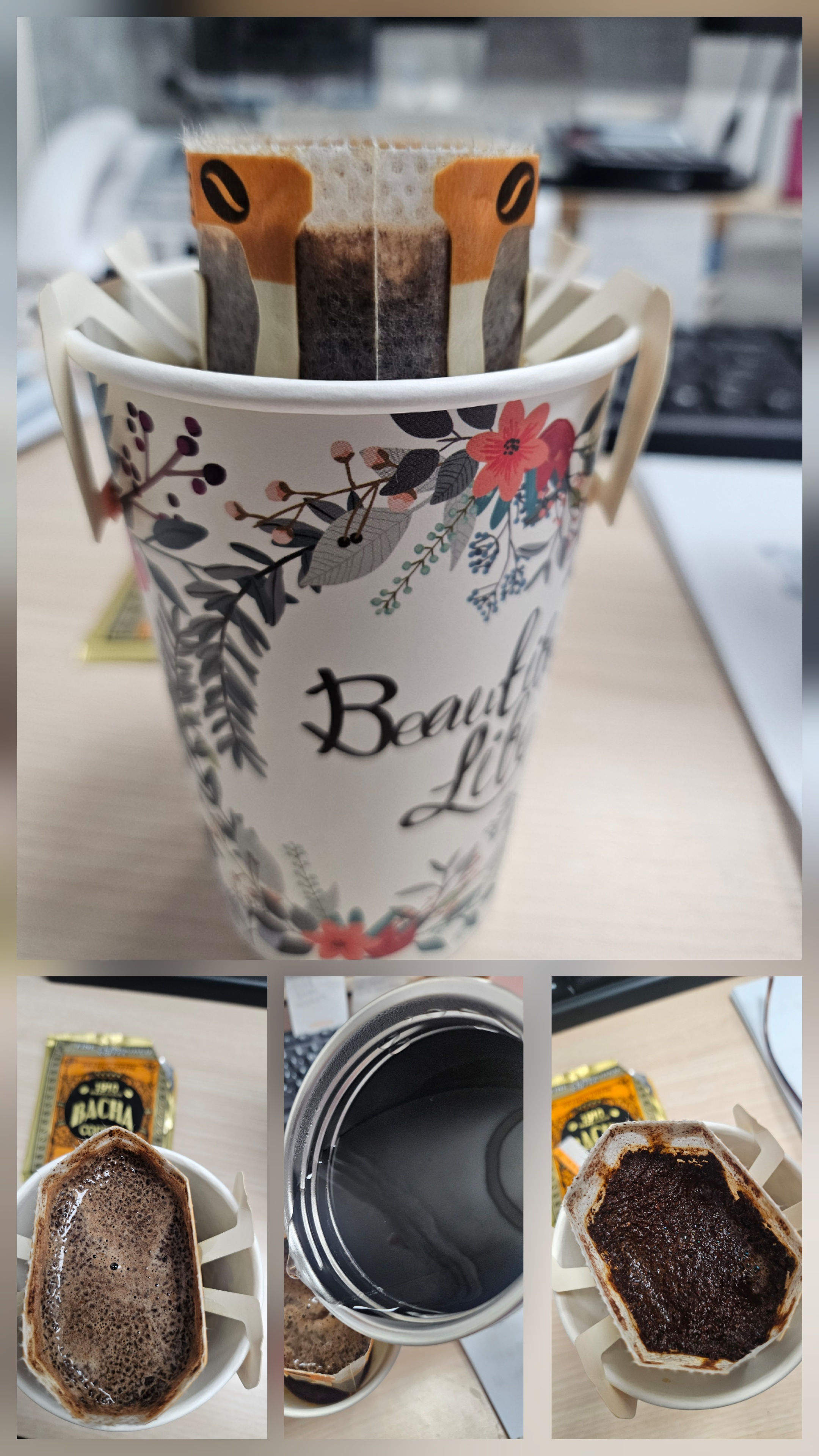 [홈카페] 바샤커피(Bacha Coffee)와 함께하는 우아한 아침, 모닝 루틴의 시작
