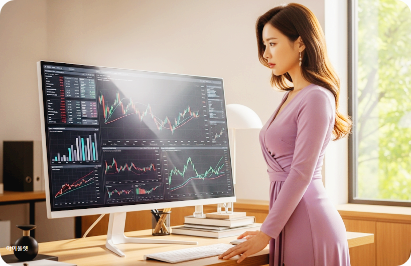 자동매매 알고리즘의 흐름을 바라보는 투자자