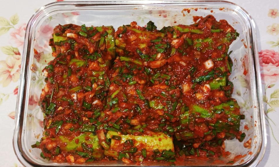 오이소박이 맛있게 담그는법 (깔끔하게)