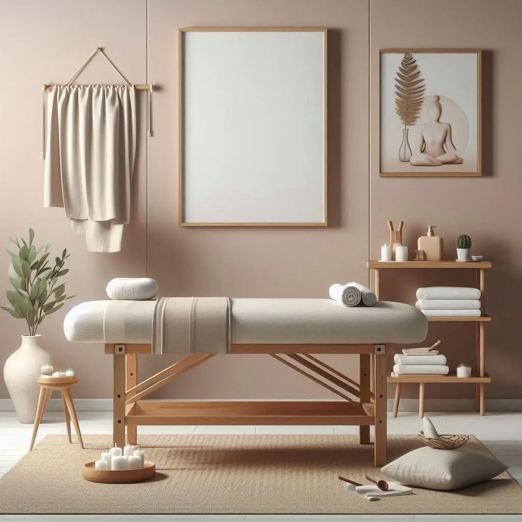 피부,체형관리 샵 배경