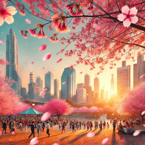 불광천 벚꽃 축제